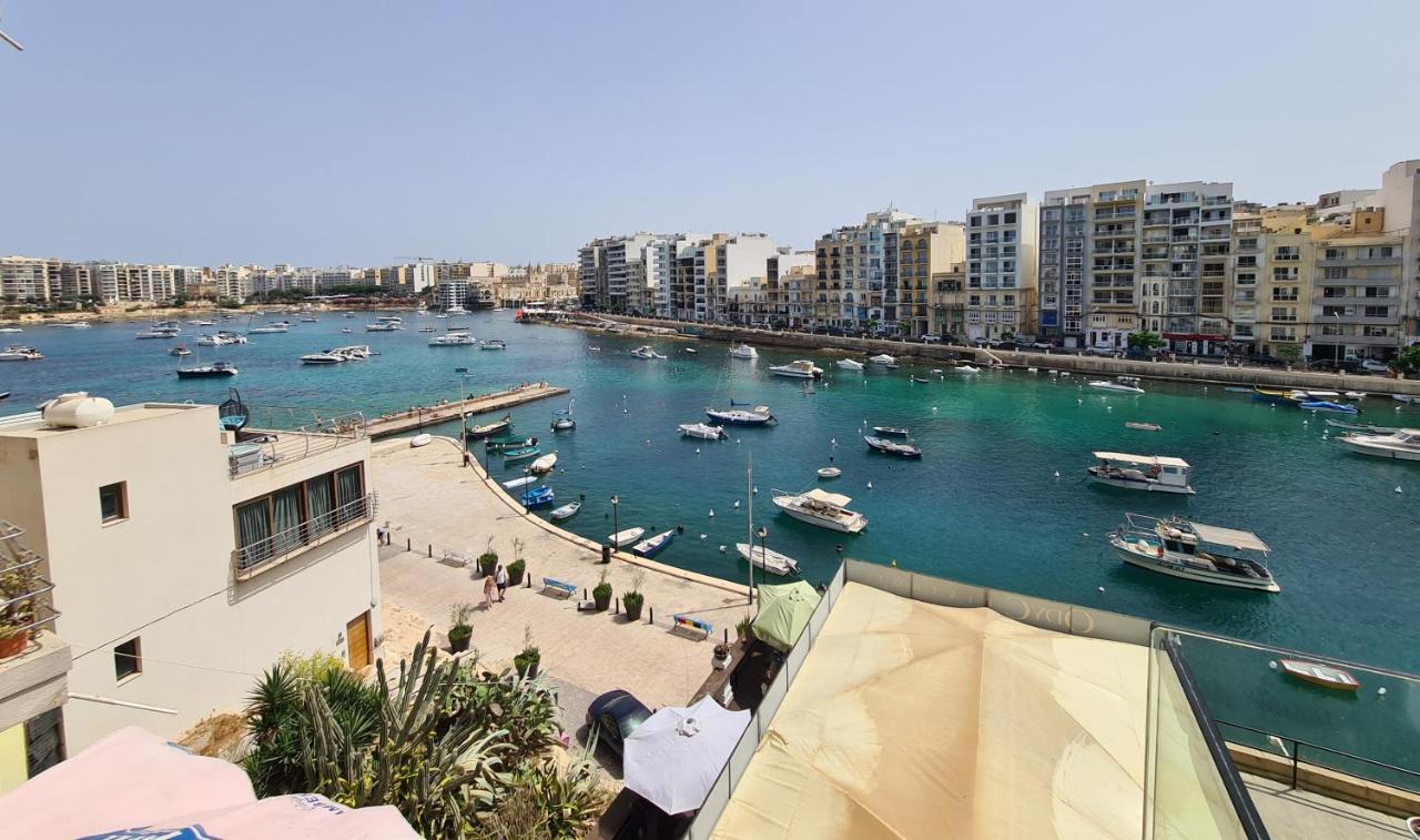 Supreme Seafront Apt With Balcony In St.Julian'S سانت جوليان المظهر الخارجي الصورة